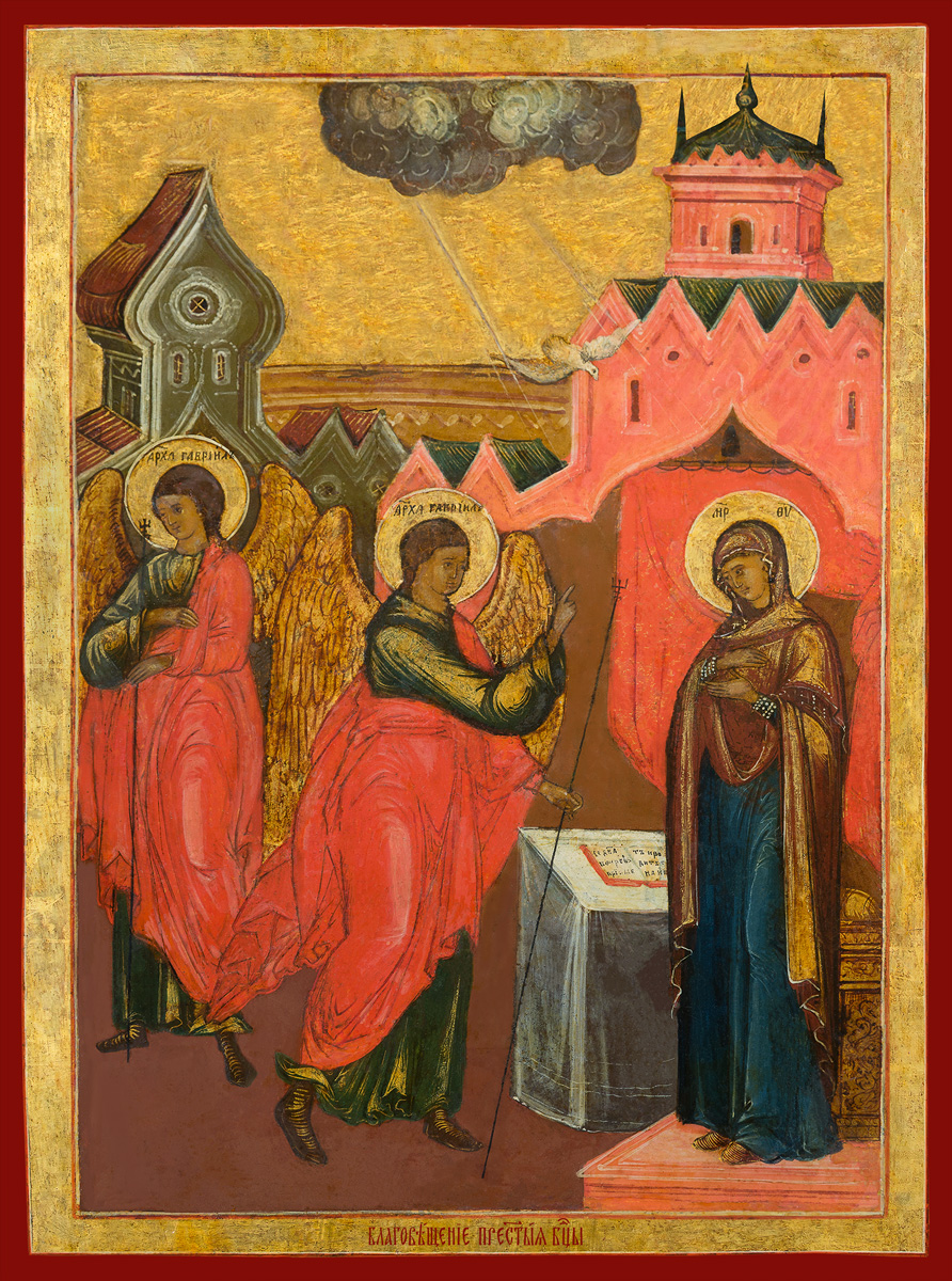 купить икону Благовещение Пресвятой Богородицы SIDM-3228