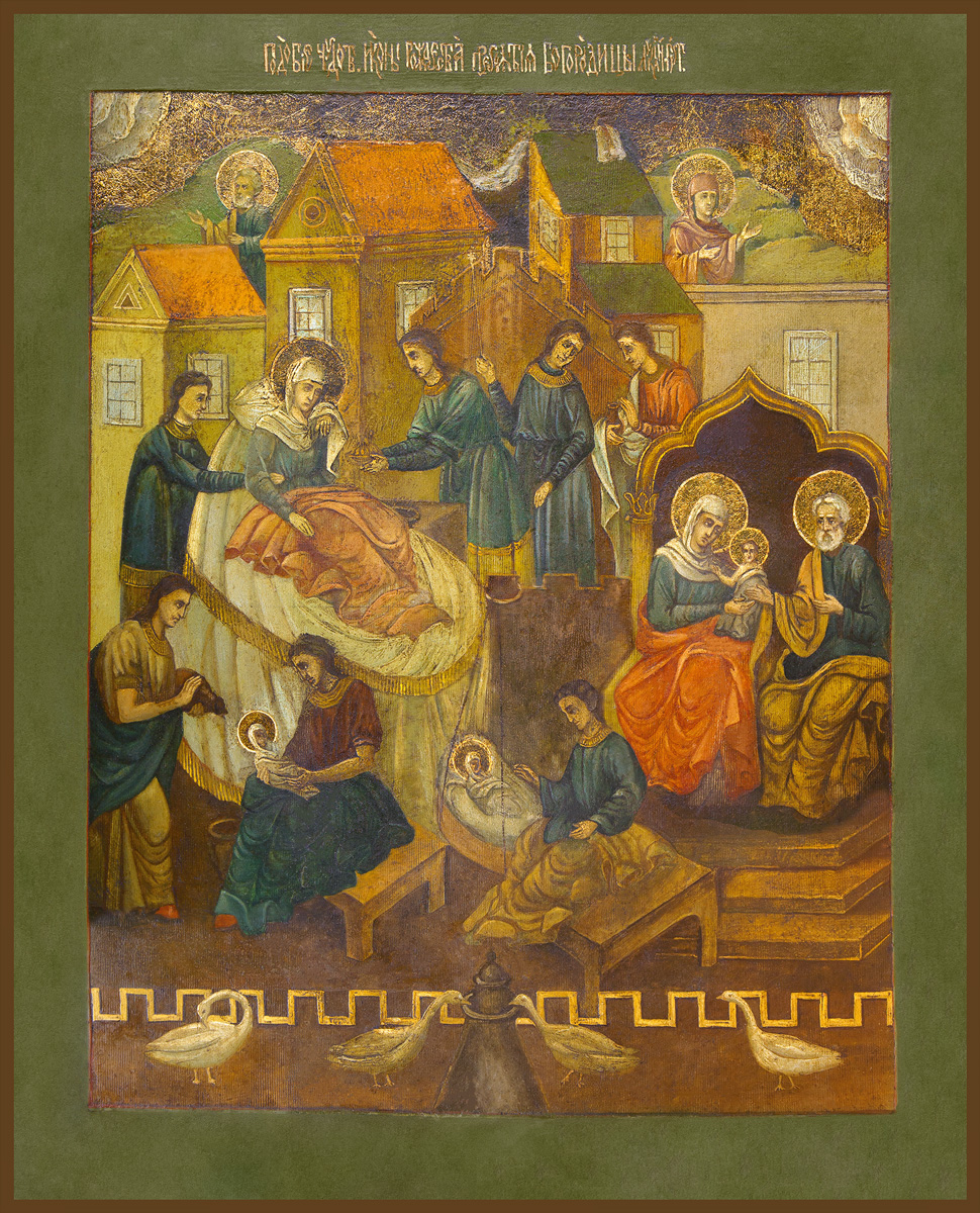 купить икону Рождество Пресвятой Богородицы SIDM-3232