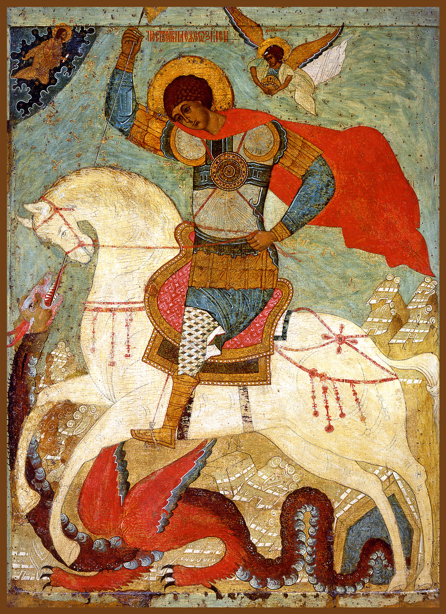 купить икону Георгий Победоносец SIDM-3417