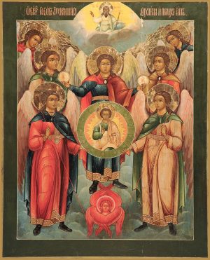 купить икону Собор Архангела Михаила SIDM-1606