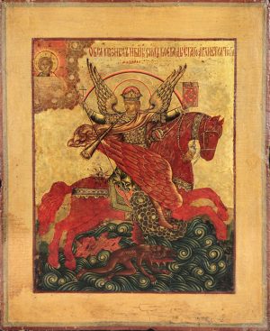 купить икону Михаил архангел грозных сил воевода