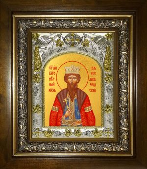 купить икону святой Вячеслав Чешский