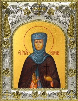 купить икону Евгения преподобная