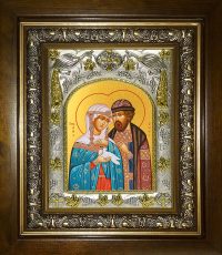 Купить икону святые Петр и Феврония Муромские с голубкой AK-7113