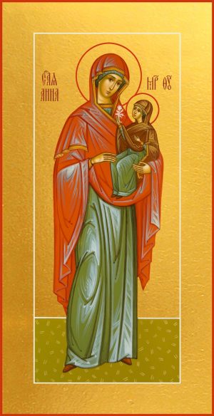 Мерная икона Анна, мать Пресвятой Богородицы, праведная