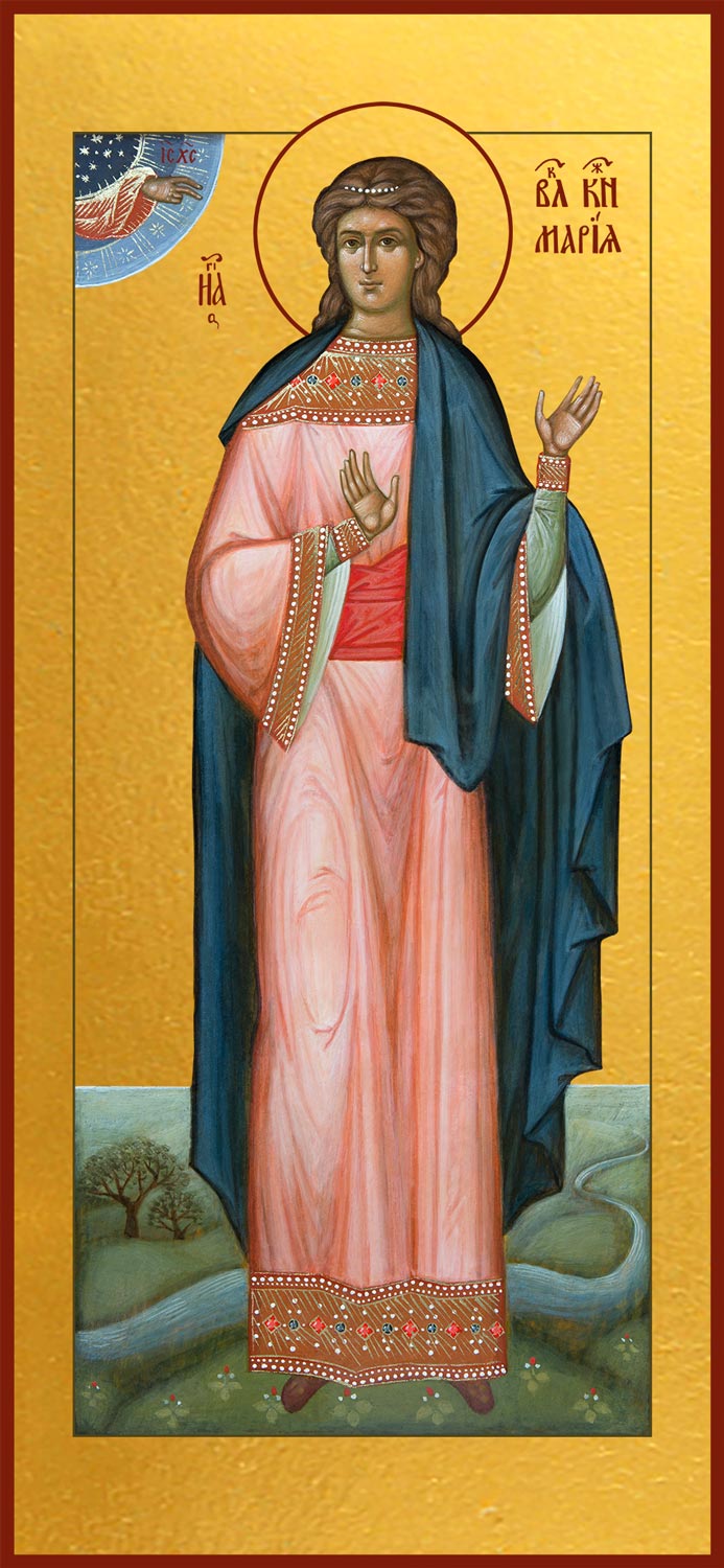 Мерная икона Мария (Романова) страстотерпица