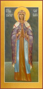 Мерная икона Варвара великомученица