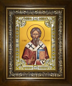 купить икону святой Геннадий Новгородский