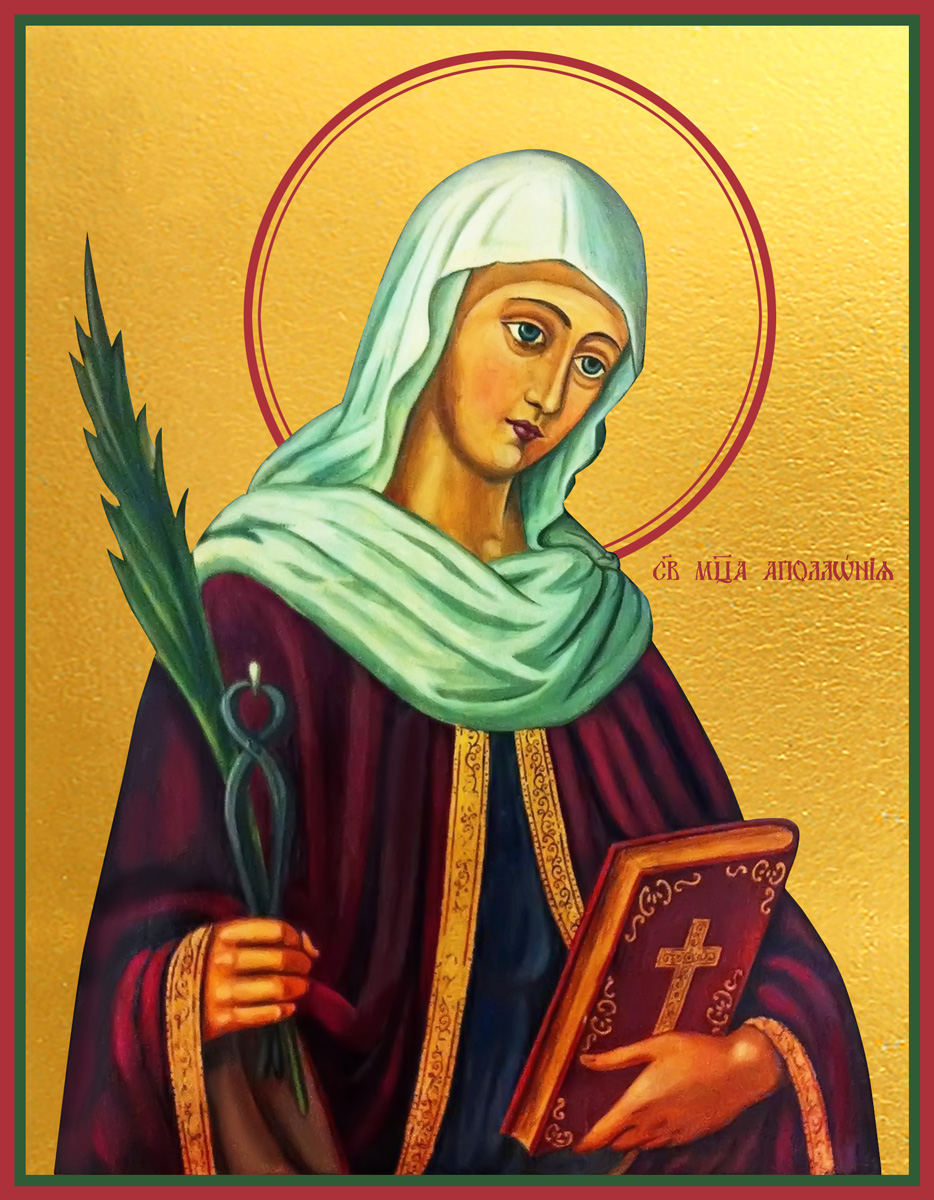 купить икону Аполлония Александрийская