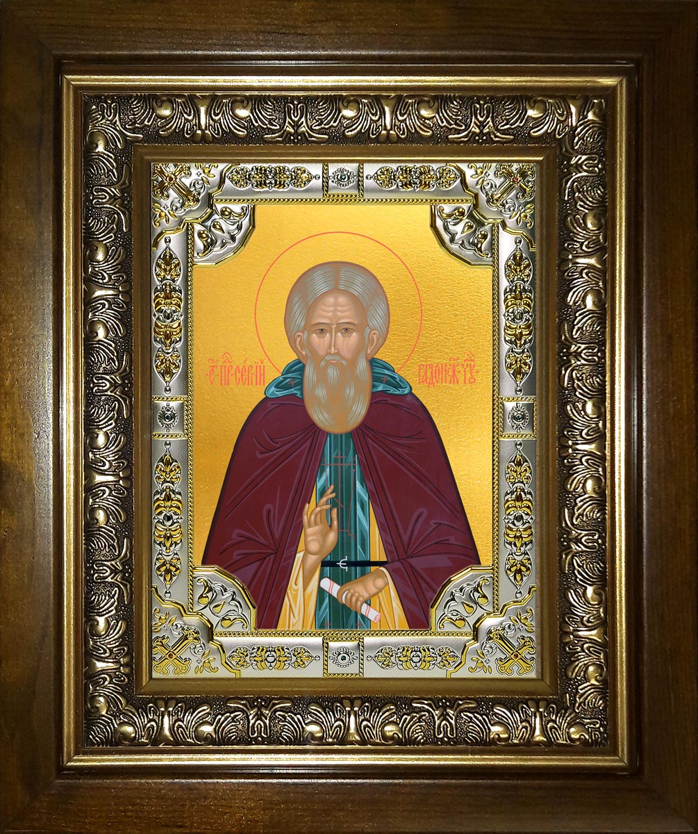 купить икону Сергий Радонежский BK-072