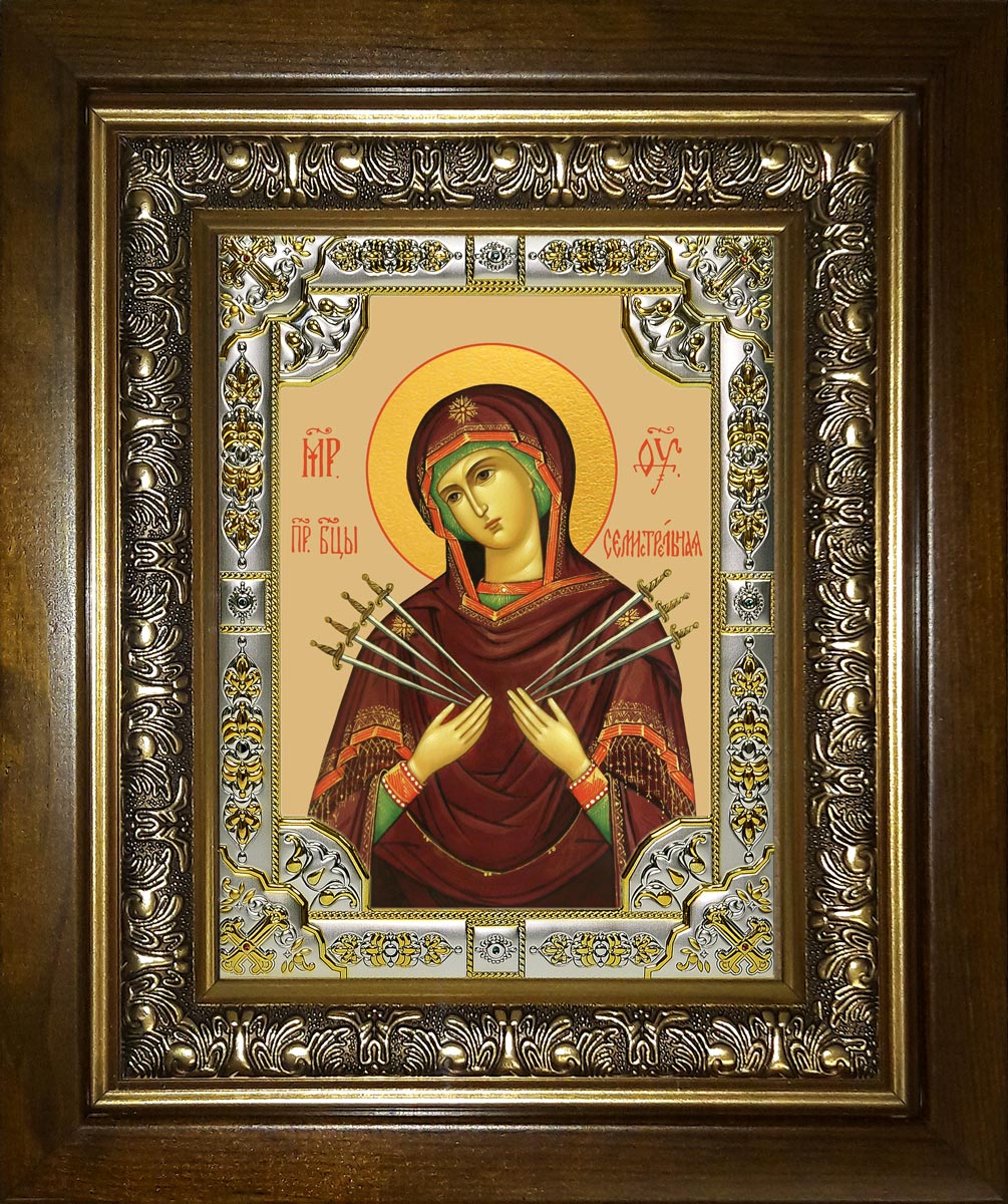 купить икону Божья Матерь Семистрельная