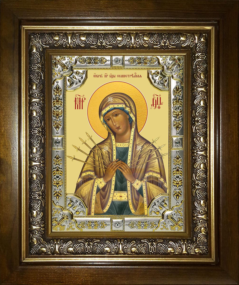 купить икону Божьей Матери Семистрельная