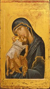 купить икону Божьей Матери Взыграние Младенца