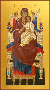 купить икону Божьей Матери Всецарица