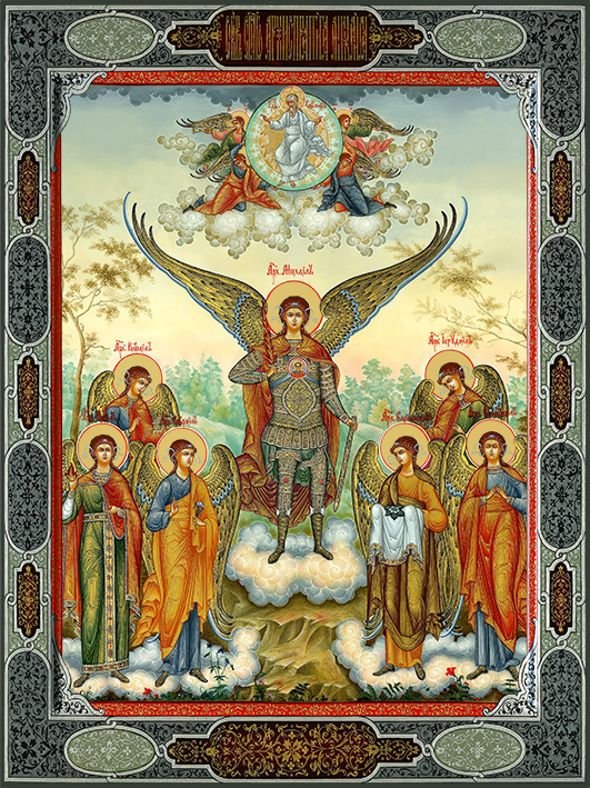 купить икону Собор Архангела Михаила в интернет магазине