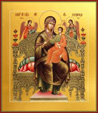 купить икону Божией Матери Всецарица