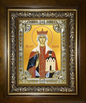 купить икону Людмила мученица, княгиня Чешская