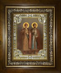 купить икону Борис и Глеб благоверные князья-страстотерпцы