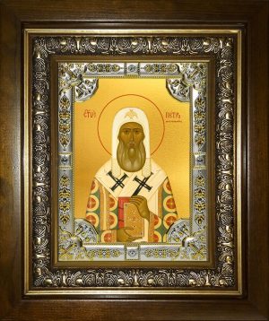 купить икону святой Петр Московский
