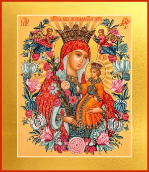 купить икону Божьей Матери Неувядаемый Цвет