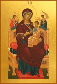 купить икону Божьей Матери Всецарица