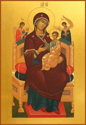 купить икону Божьей Матери Всецарица