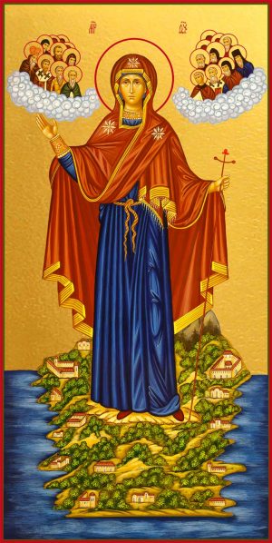 купить икону Божией Матери Игуменья святой горы Афонской