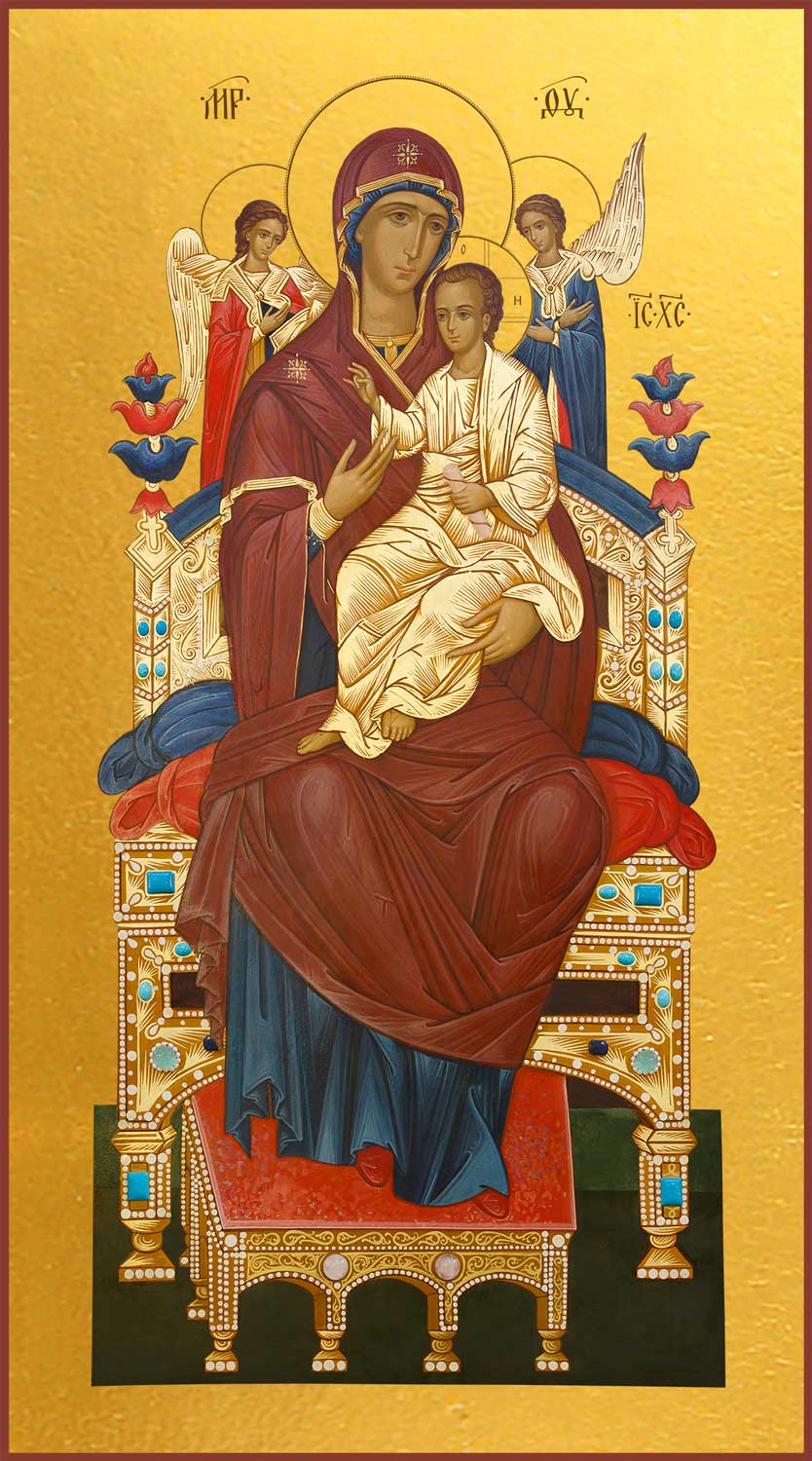 купить икону Божьей Матери Всецарица