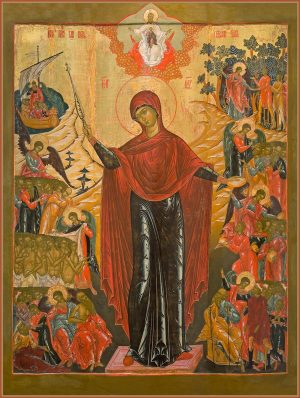 купить икону Всех скорбящих Радость Божьей Матери