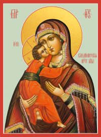 купить икону Божьей Матери Владимирская