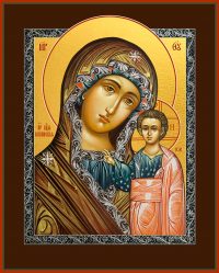 купить икону Казанской Божьей Матери dm04212