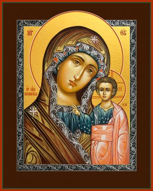 купить икону Казанской Божьей Матери dm04212