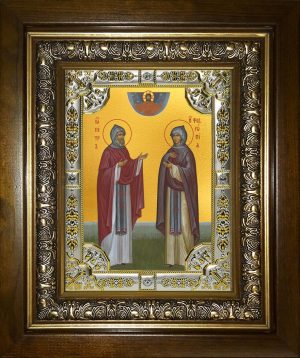 купить икону святые Петр и Феврония Муромские