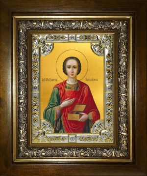 купить икону святой Пантелеимон целитель