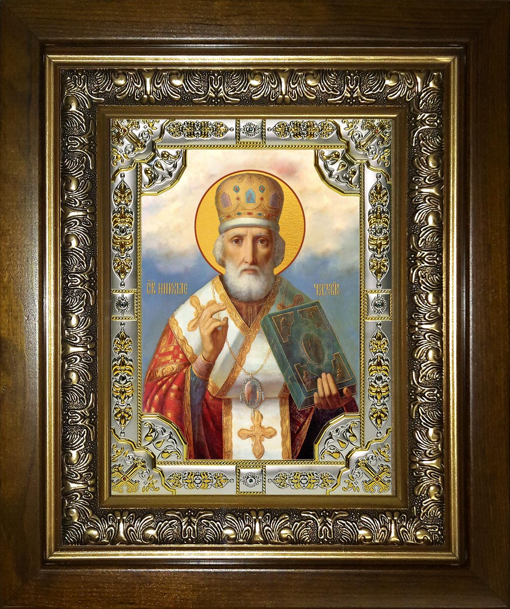 купить икону святой Николай чудотворец BK-4701