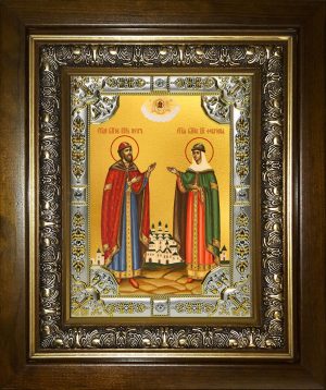 купить икону Петр и Феврония благоверные