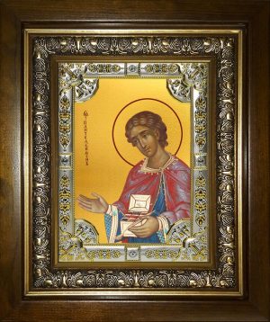 купить икону святой Пантелеимон целитель