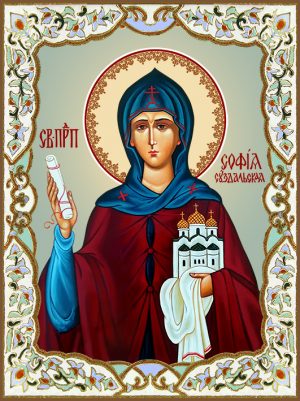 купить икону святая София Суздальская