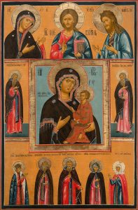 купить Тихвинскую икону Божией Матери