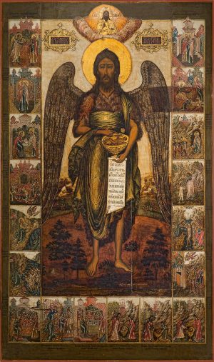 купить икону Иоанн Креститель, Ангел пустыни