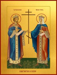 купить икону Константина и Елены равноапостольных