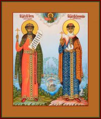 купить икону Петра и Февронии благоверных