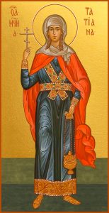 купить икону святой Татьяны мученицы