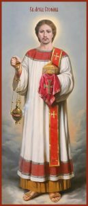 купить икону святого Стефана архидиакона, первомученика