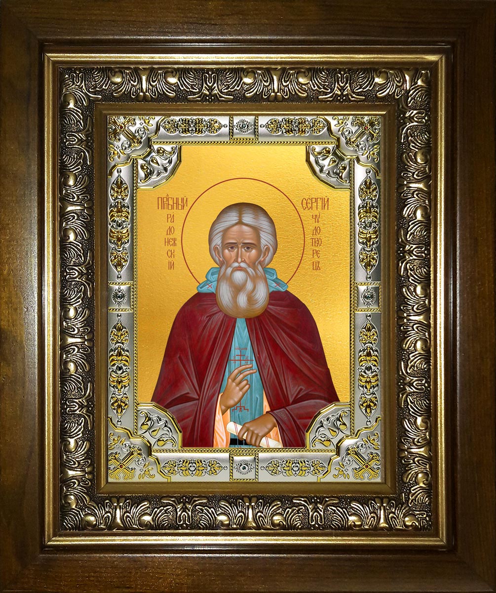 купить икону святой Сергий Радонежский BK-6882