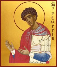 купить икону Георгия Победоносца великомученика dm00944