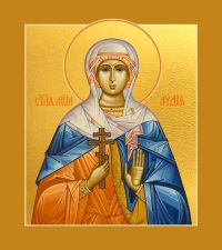 купить икону святой Лидии мученицы