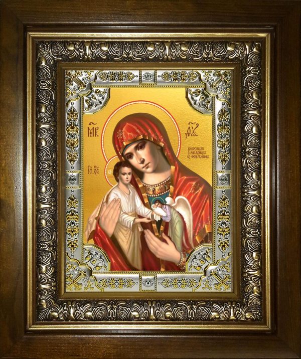 купить икону Скорбящая о младенцах, во чреве убиенных икона Божией Матери