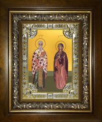 купить икону святые Киприан и Иустина