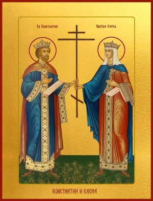 купить икону Константина и Елены равноапостольных
